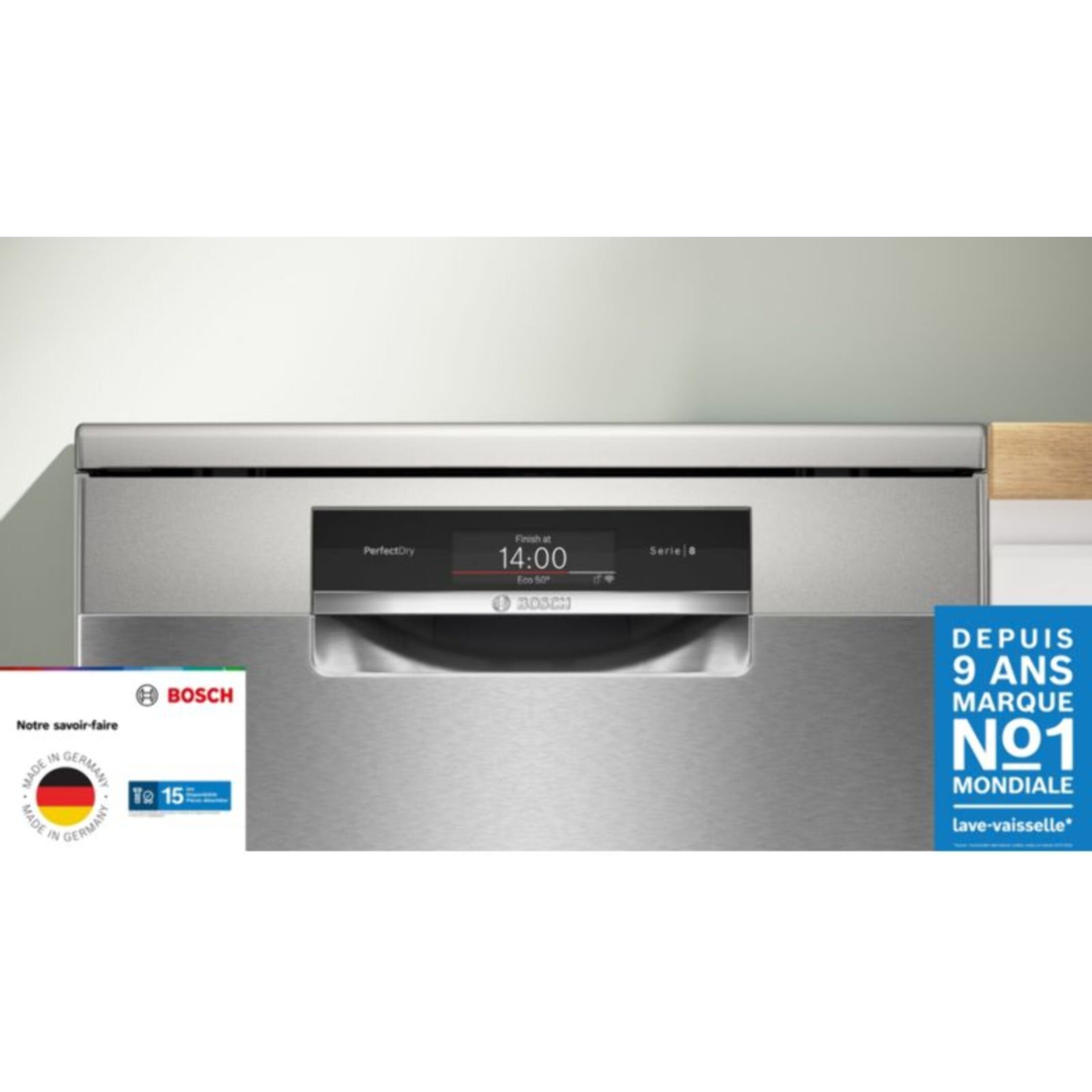 Lave vaisselle 60 cm BOSCH SMS8TCI04E, Série 8, Zeolith
