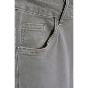 Pantaloni Esercito wide leg verdi donna