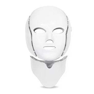 Máscara LED de 7 colores para rostro y cuello – Edición limitada