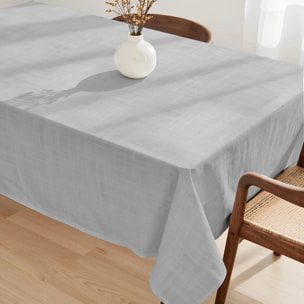 Nappe en résine anti-taches Gris Moitié