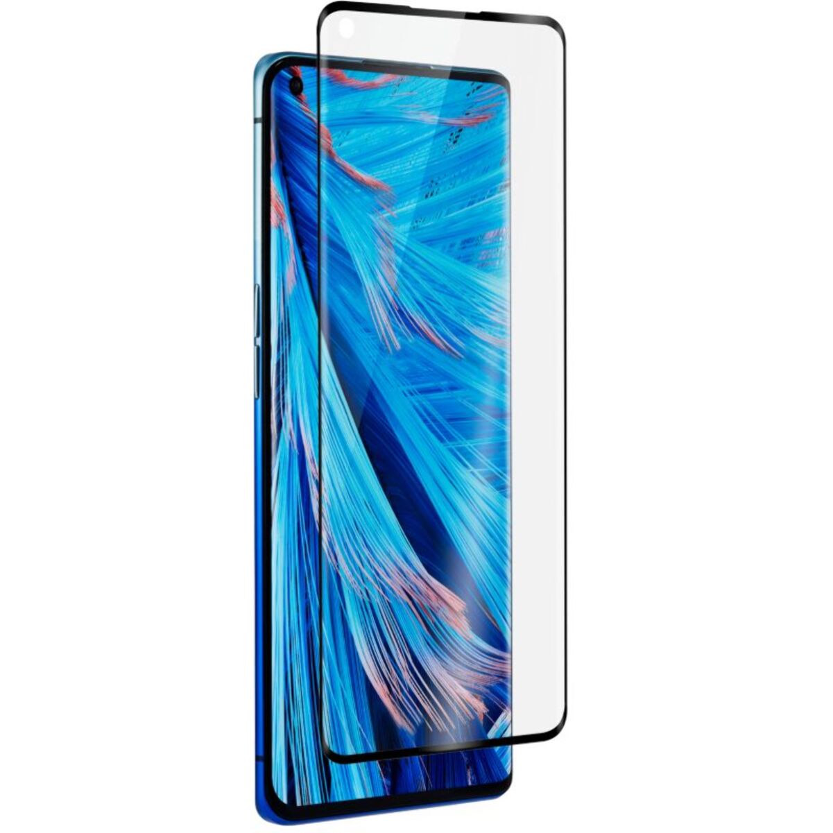 Protège écran QDOS Oppo Find X2 Neo Verre trempé noir