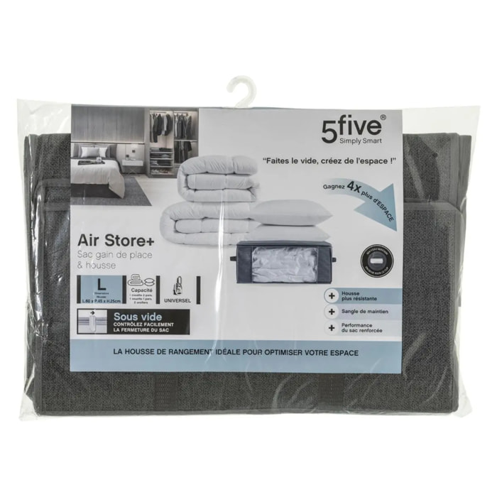Housse rangement sous vide 60x45x25cm "Air-Store"