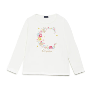 Conguitos - T-shirt casual a maniche corte stampata