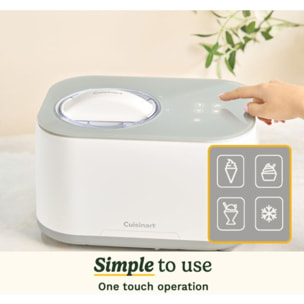 Sorbetière CUISINART ICE90E Machine à glace et à gelato