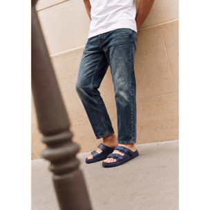 Sandalias Abiertas Unisex Hebilla Ajustable Vibe Azul Marino