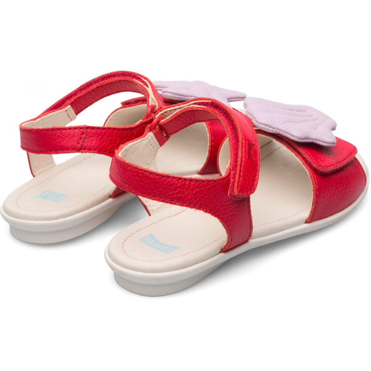 CAMPER Right - Sandalias Niña Rojo