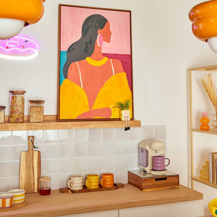 Toile peinte Martha 60x90cm