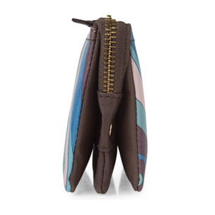 Monedero Piel Mujer Lois Mirage Turquesa