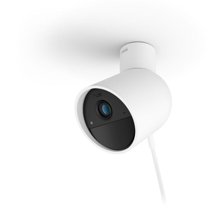 Caméra de surveillance PHILIPS HUE SECURE 2K filaire blanche