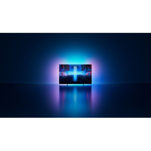 TV OLED PHILIPS 65OLED909 Meta Ambilight Son B&W 2024