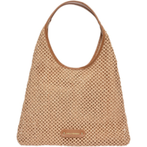 Borsa da mare Carla Ferreri Cammello