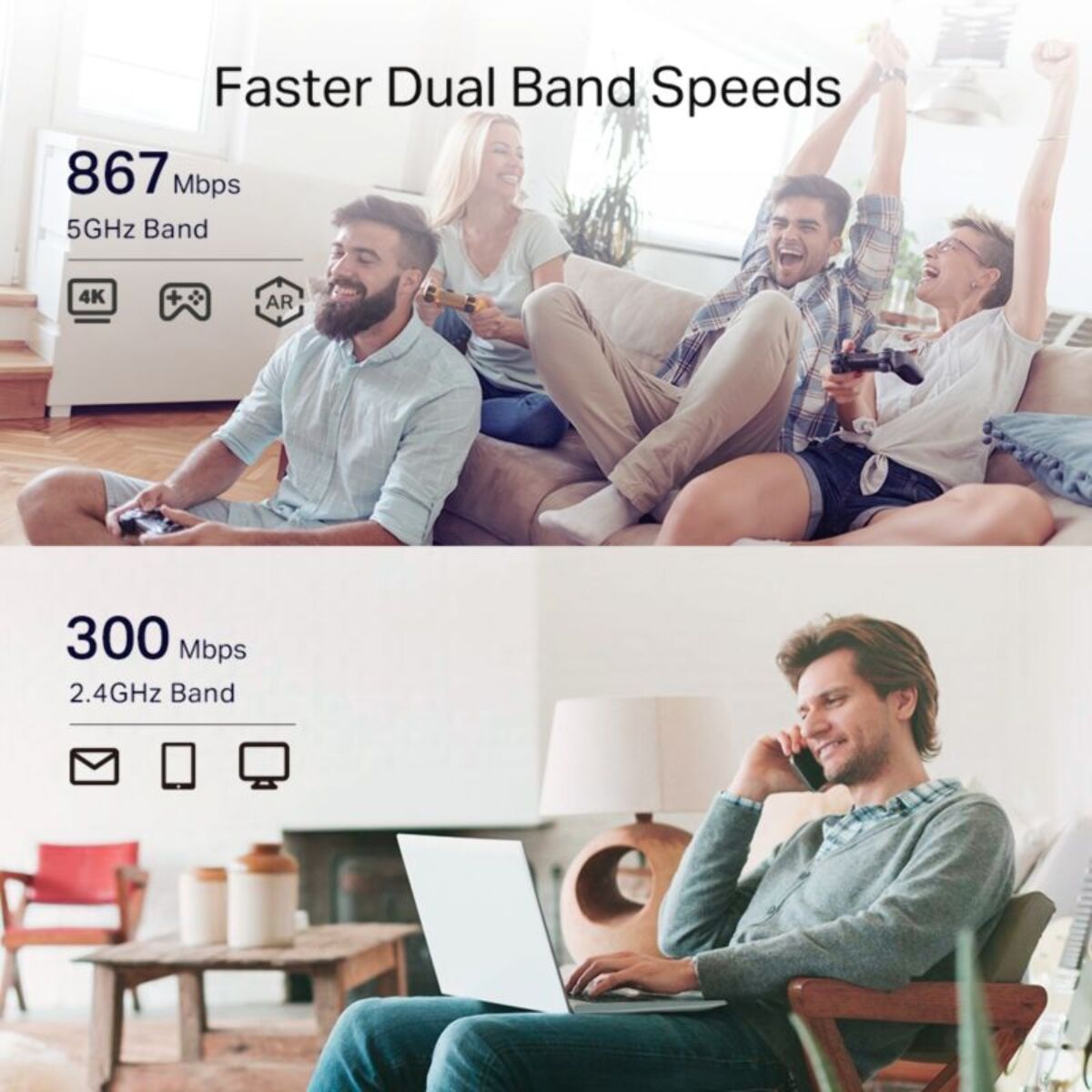 Répéteur Wifi TP-LINK RE330 Mesh AC1200