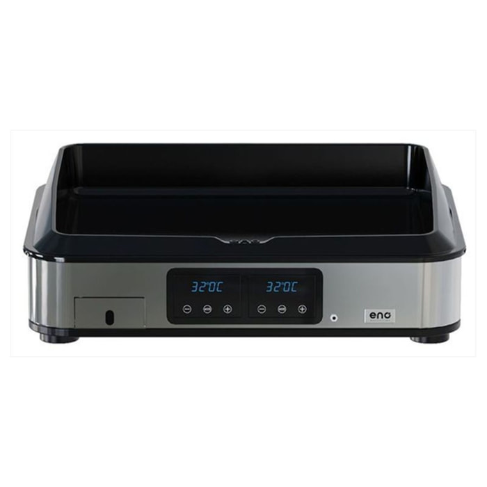 Plancha électrique ENO Enosign Electrique 65 inox à poser, 56x40 cm