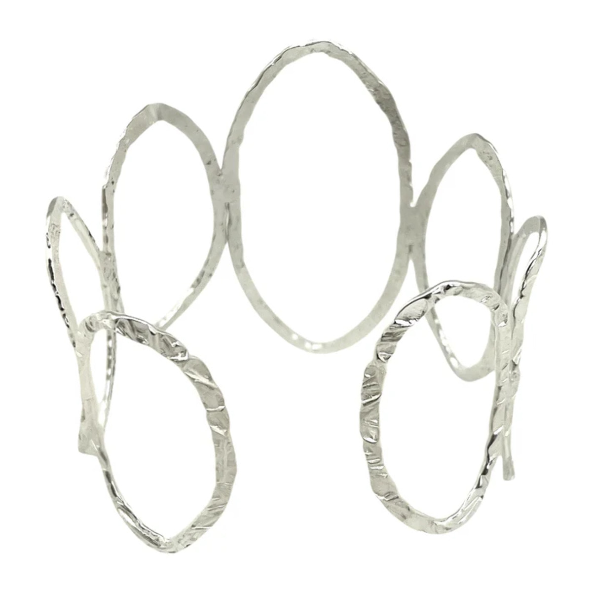 Brazalete Orion en laton plata chapado 10µ