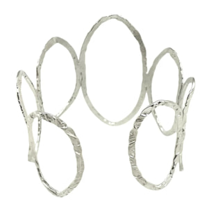 Brazalete Orion en laton plata chapado 10µ