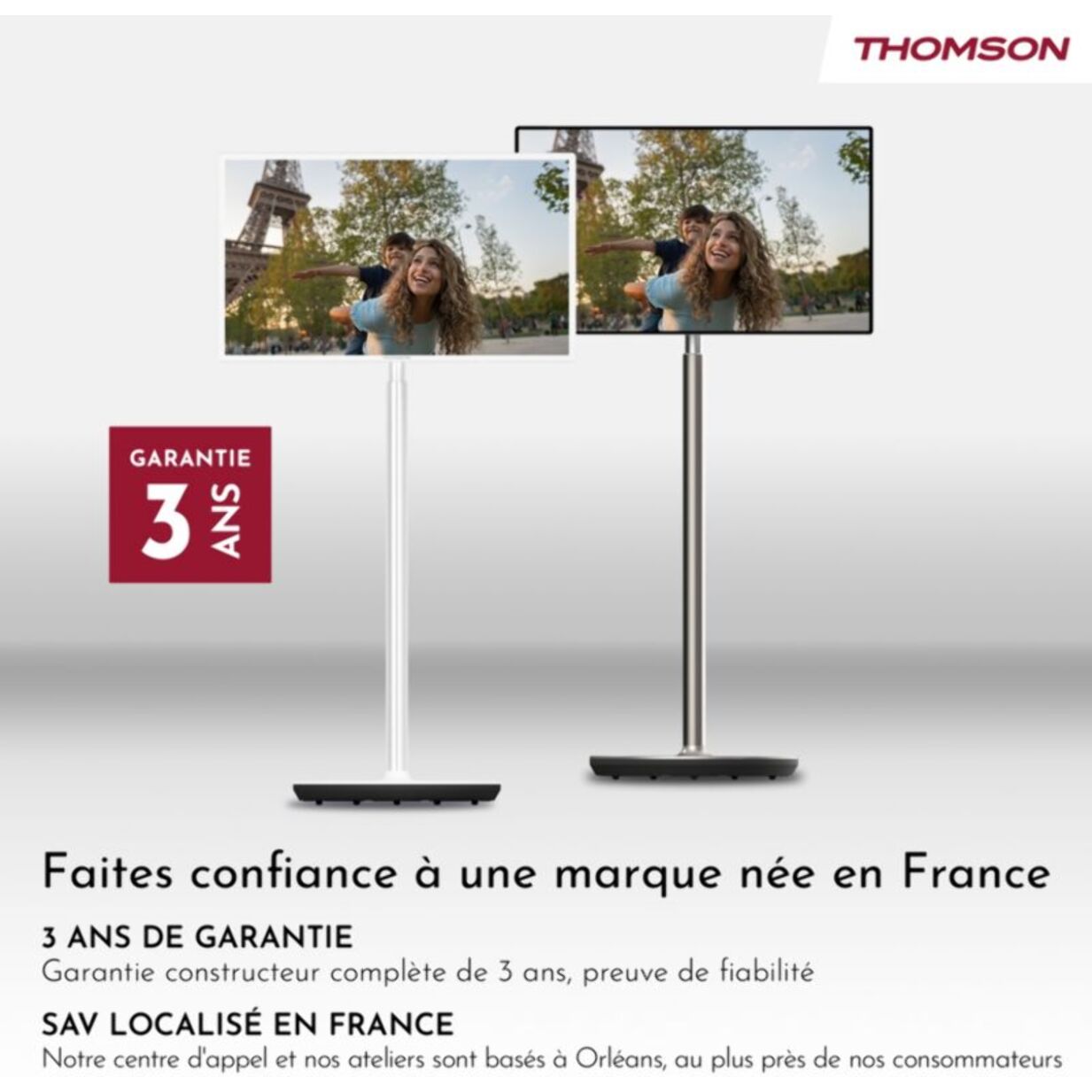 TV LED THOMSON Go Plus Pro 27'' UHD tactile
