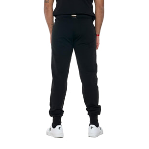 Pantalones deportivos de invierno con logo grande para hombre "Authentic Gold"