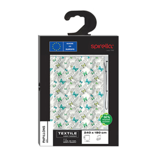 Rideau de douche Polyester PAPILLONS Motif papillon Spirella