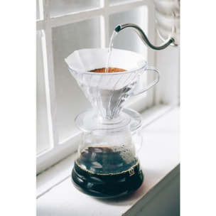 Filtre à café HARIO blancs x100 pour Dripper 1 à 4 tasses