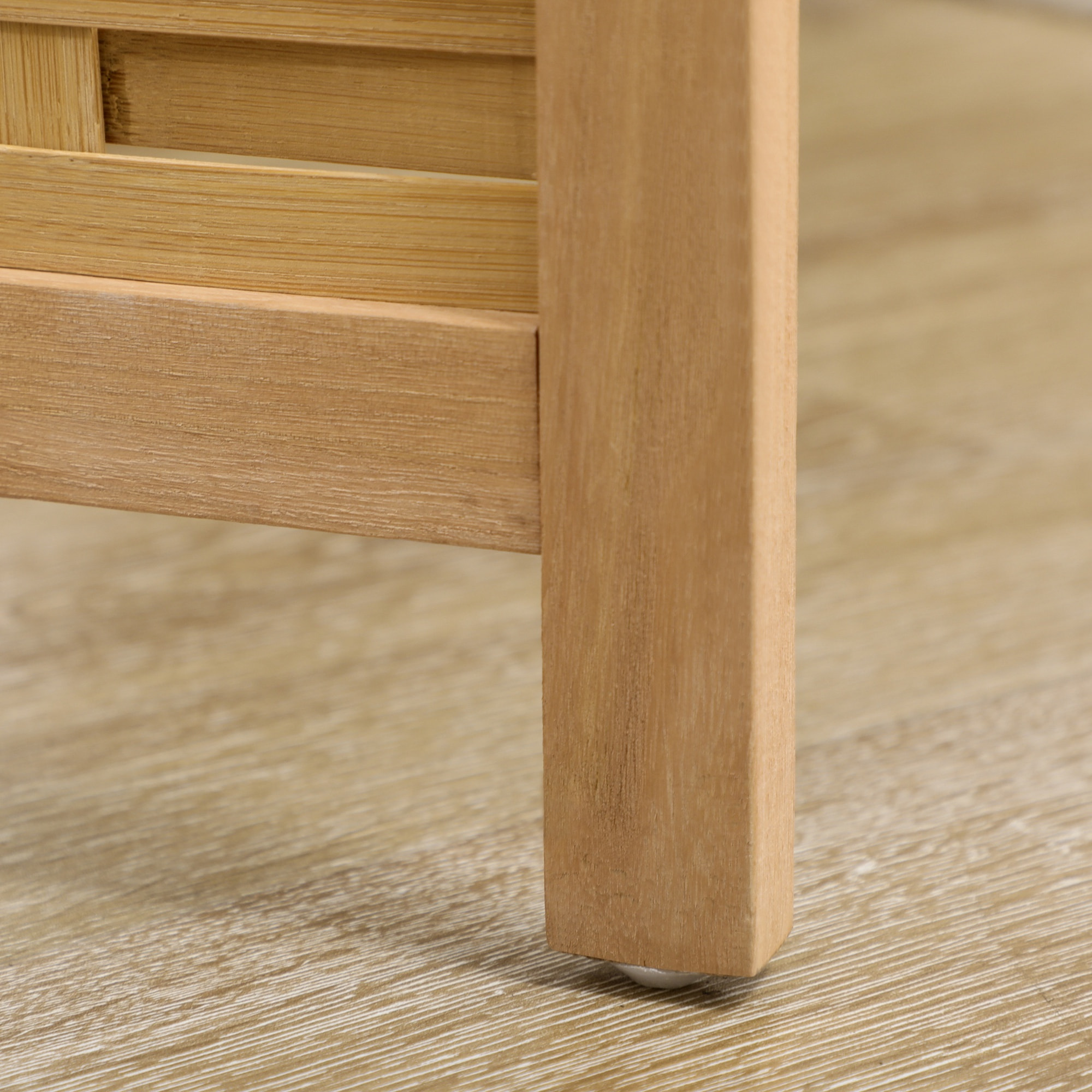 Paravent intérieur séparateur de pièce pliable 3 panneaux dim. 120L x 170H cm bois bambou