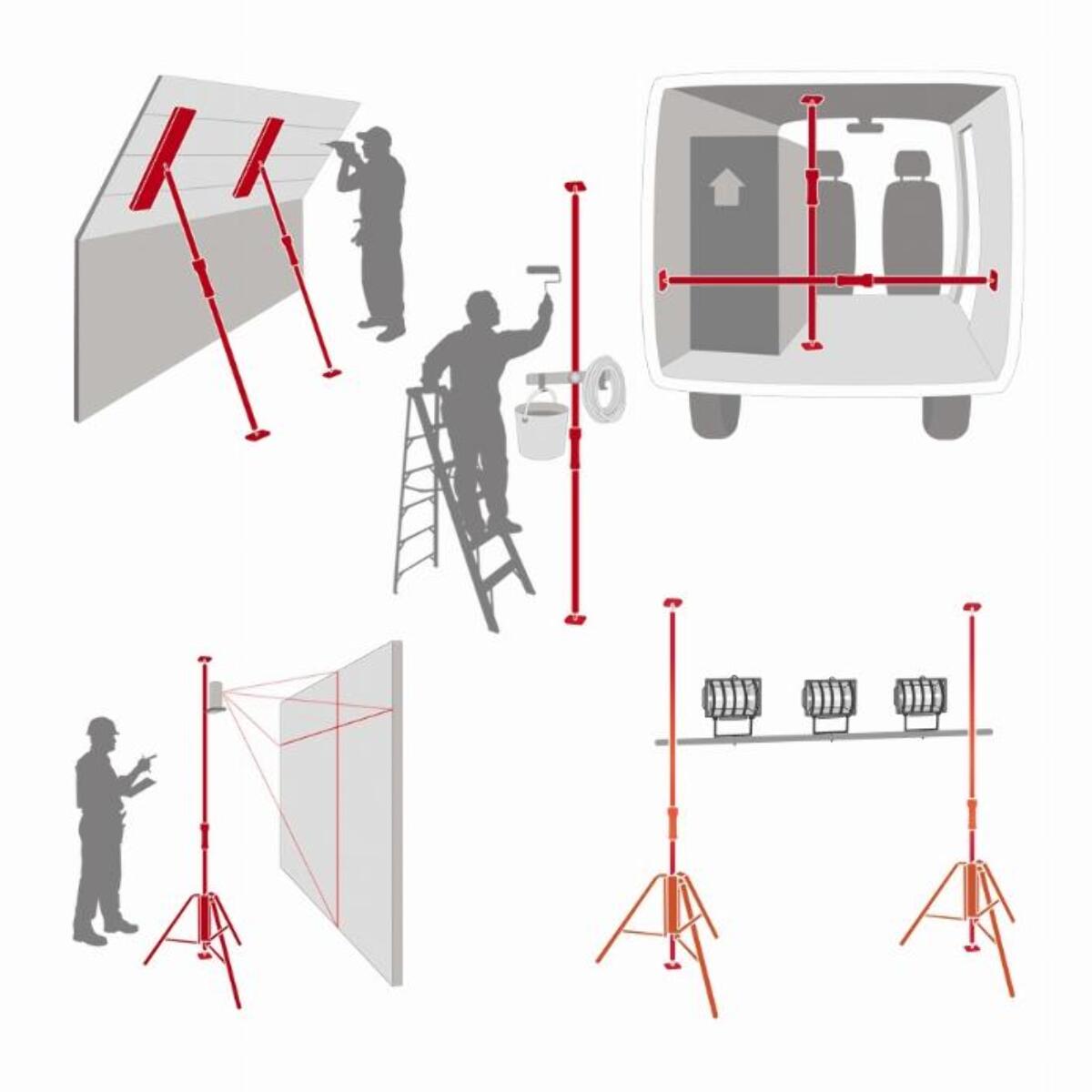 Presse extensible P4 PIHER - 200>375 cm - 34004