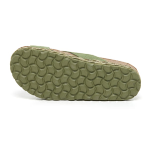 SANDALO CON ZEPPA BILLOWY VERDE