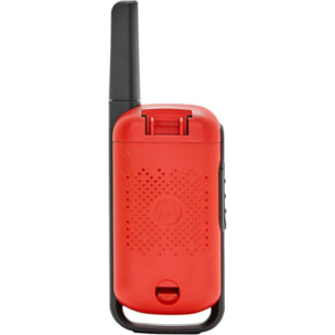 Talkie walkie MOTOROLA TLKR-T42 WE TWIN PACK rouge