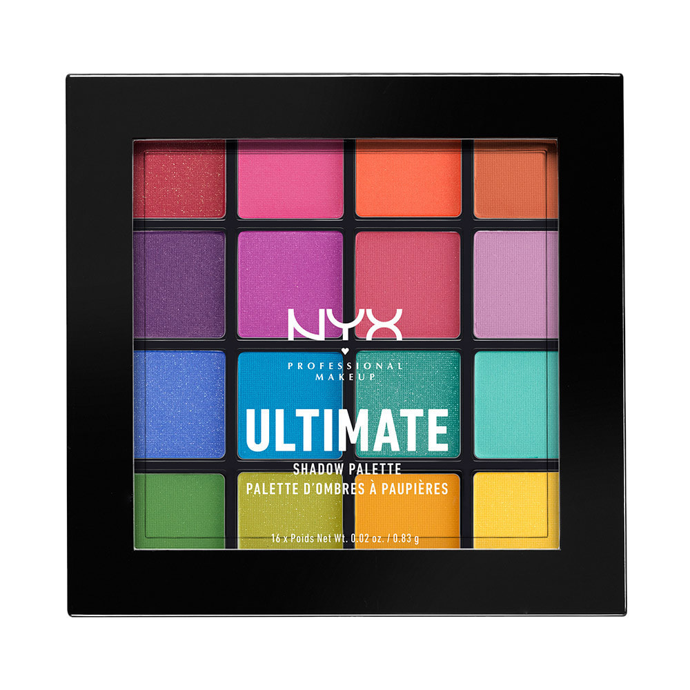 NYX Professional Makeup Ultimate Palette fards à paupières Brights
