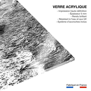 Tableau surf au clair de lune Tableau plexiglas