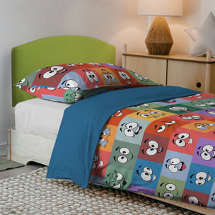 Parure copripiumino occhietti 100% cotone