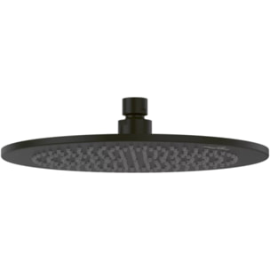Douche de tête Universal ronde Noir mat