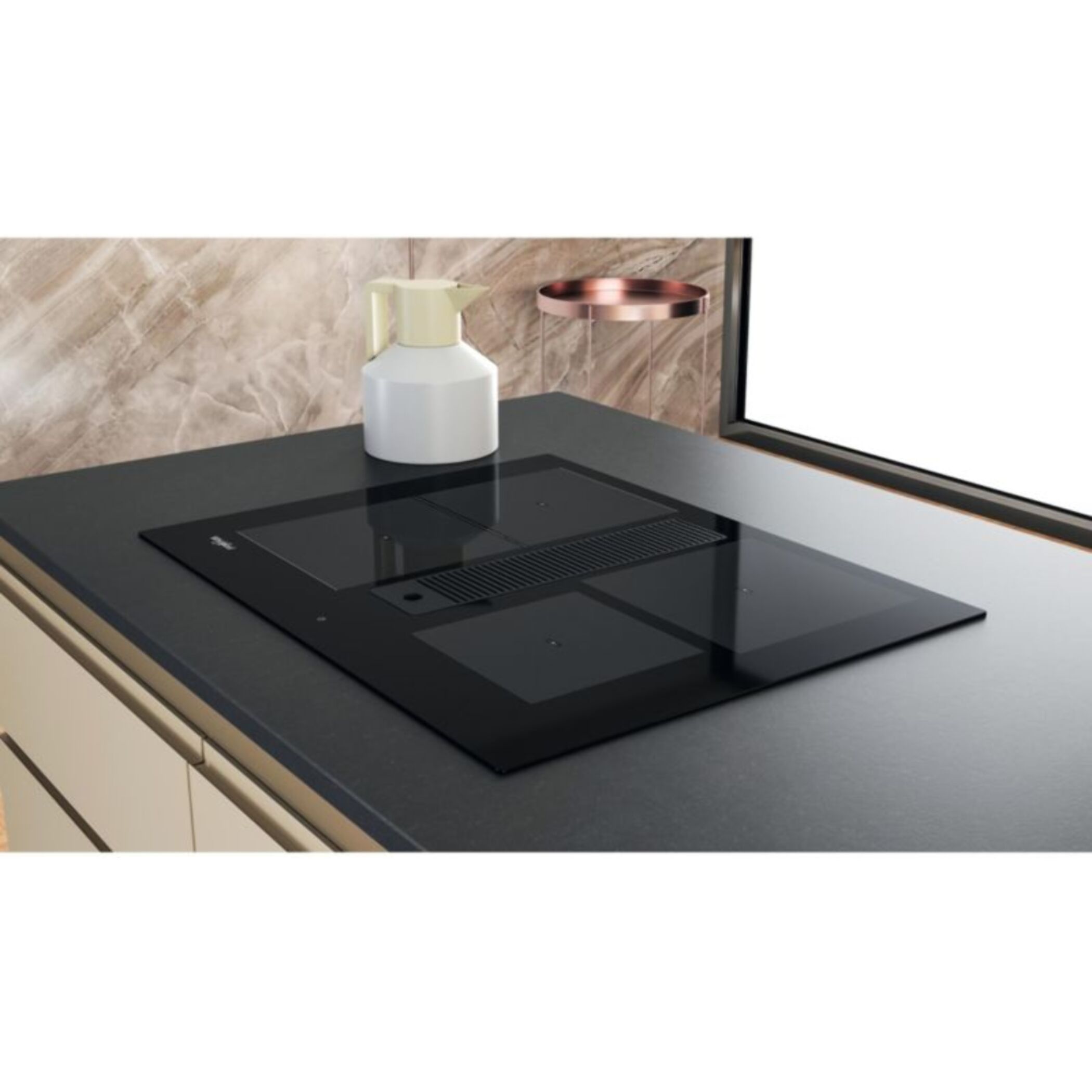 Plaque induction aspirante WHIRLPOOL WVH1065UKIT FlexiCook