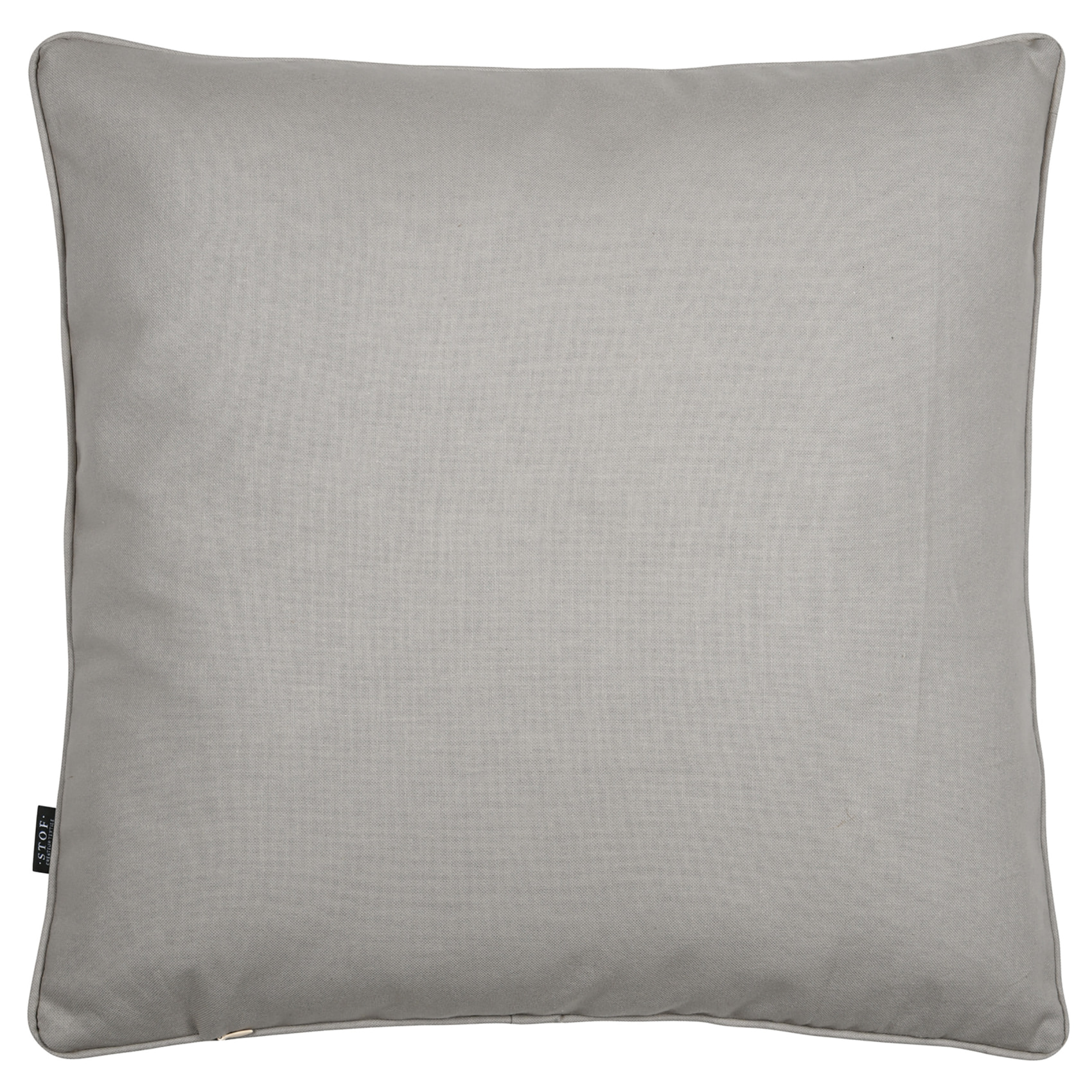 Coussin en coton décoratif imprimé floral - Rouge