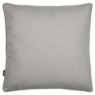 Coussin en coton décoratif imprimé floral - Rouge