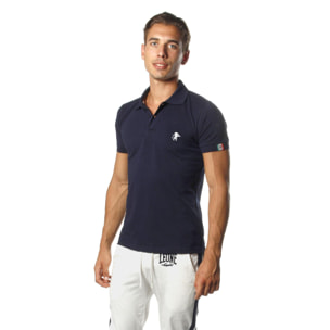 Polo de hombre Leone Basic de piquet de manga corta