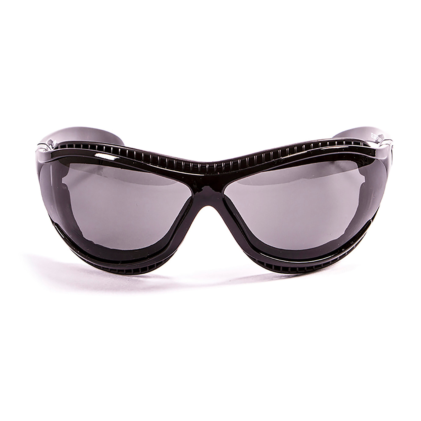 Gafas de deportes acuáticos OCEAN TIERRA DE FUEGO - Negro brillante / Ahumada