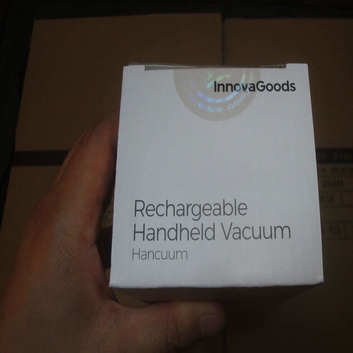 Aspirador de Mano Recargable con 3 Accesorios Hancuum InnovaGoods