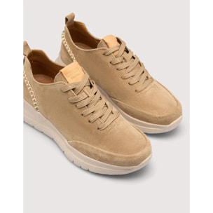 Sneaker Serraje Beige - Morella