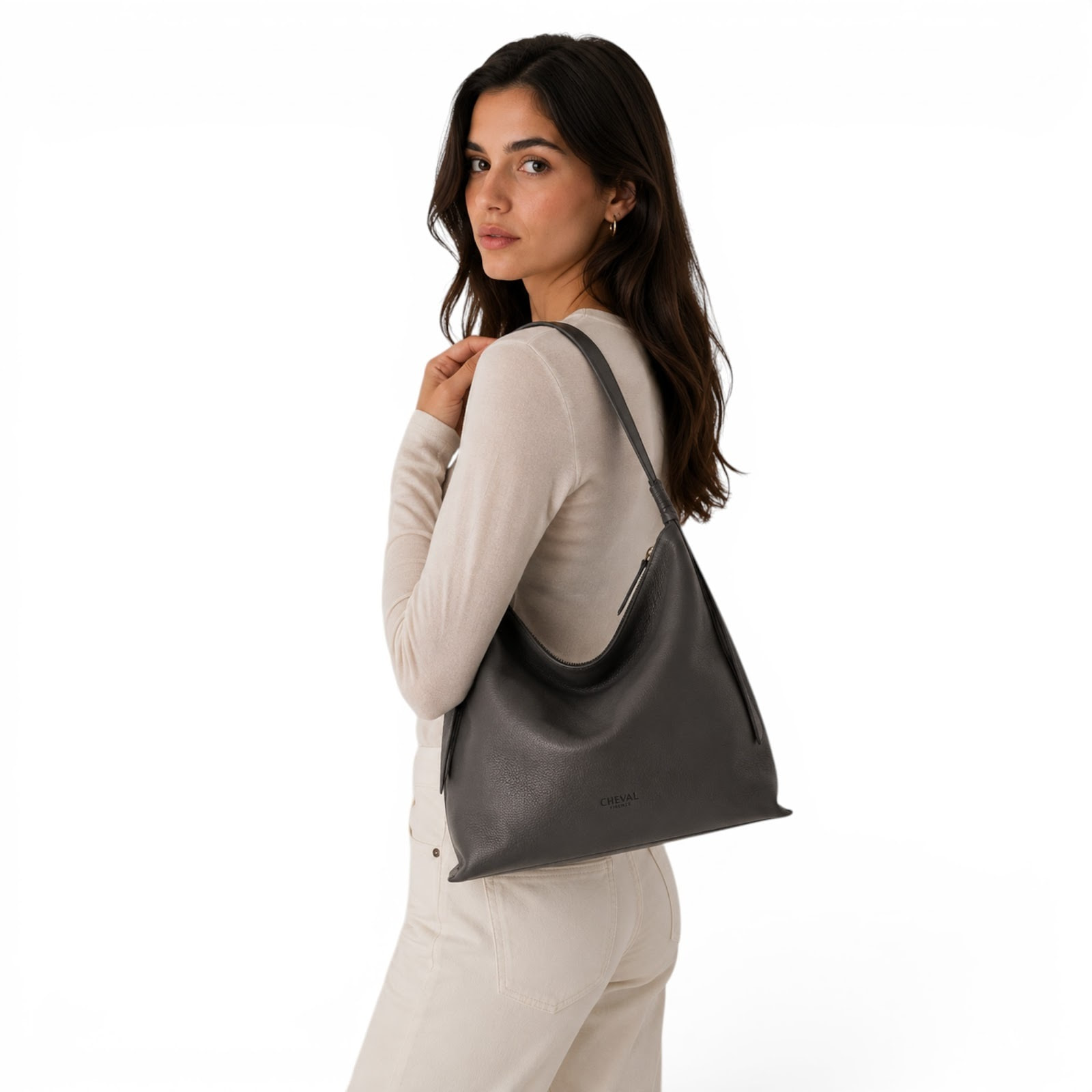 Borsa a spalla Cheval Firenze Laila A/S Nero