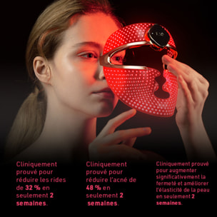 FAQ™ 202 - Masque LED Avancé Visage - 8 Leds