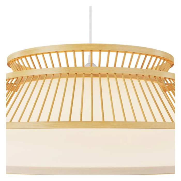 Suspension en bambou naturel D46 cm - Maupiti