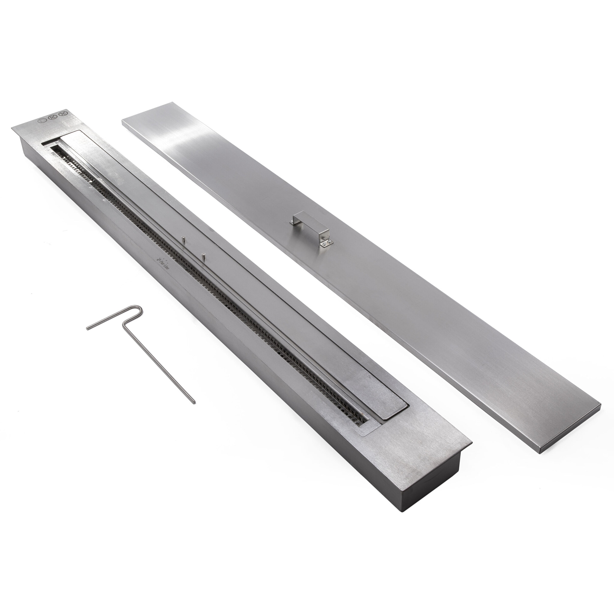 Bloque de combustión tamaño grande con fibra cerámica y regulador de llama F96150 PURLINE 7000 W