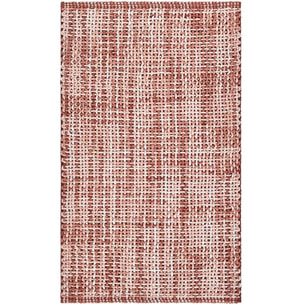 Tappeto bagno CRAZY ROSA in microfibra misto cotone, morbido antiscivolo lavabile in lavatrice, tappetino lavabo sanitari bagno