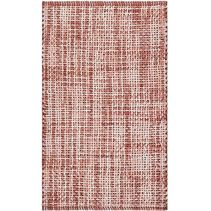 Tappeto bagno CRAZY ROSA in microfibra misto cotone, morbido antiscivolo lavabile in lavatrice, tappetino lavabo sanitari bagno