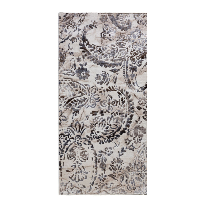 Tapis de couloir Tomasucci ELEGANT BROWN 14, en polypropylène, marron, 80 × 150 cm