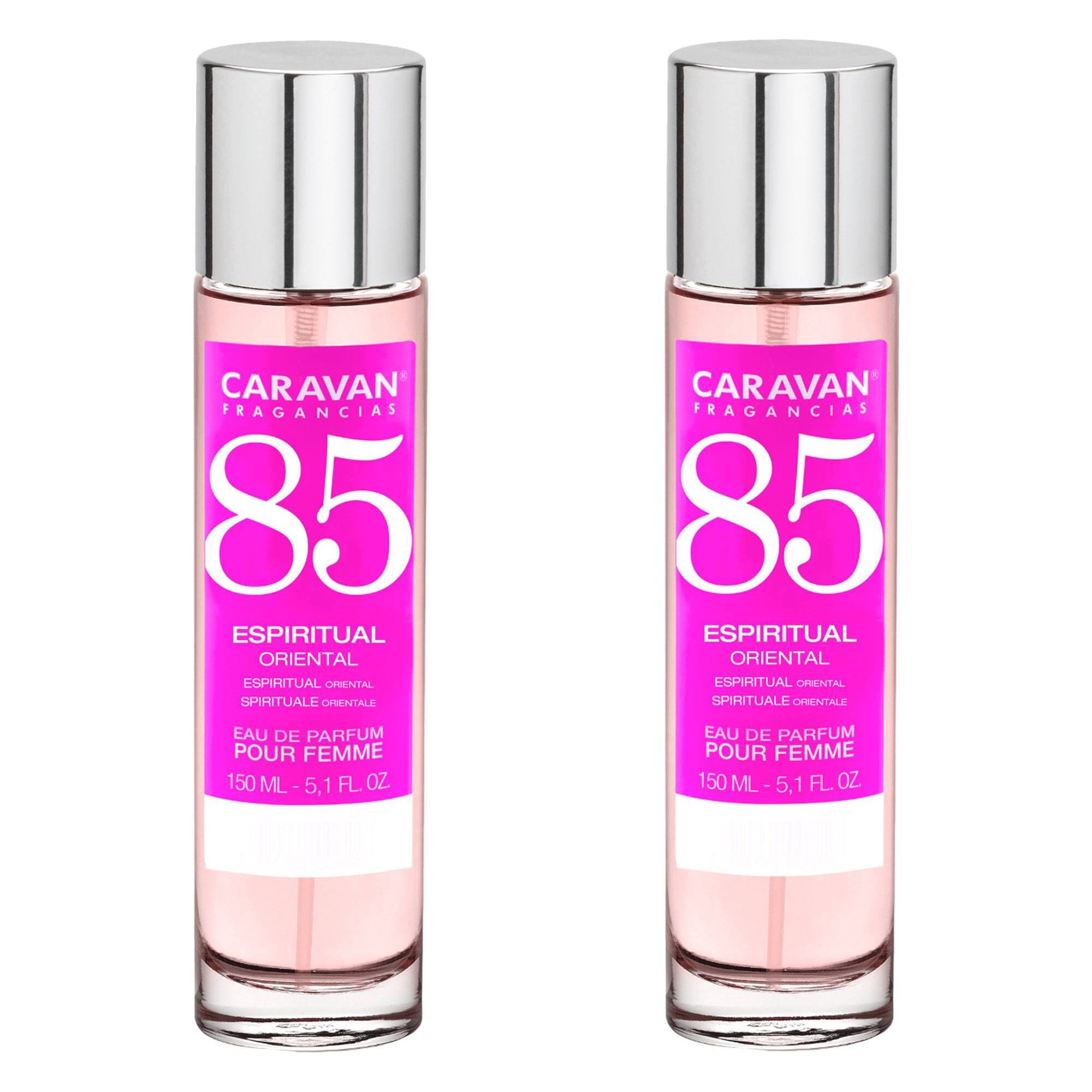 Caravan fragancias - caja de regalo con 2 perfumes nº85 de 150 ml, para mujer