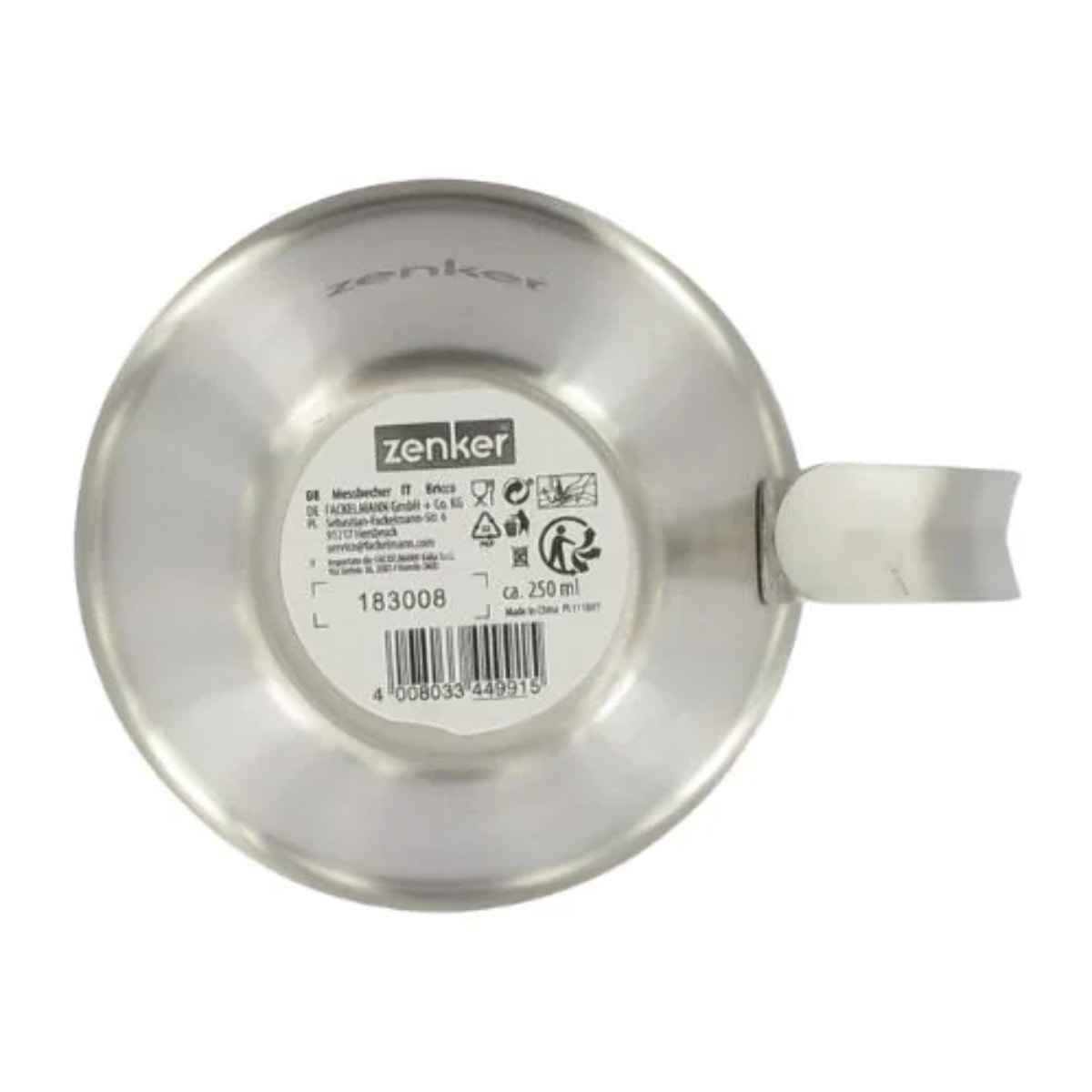 Verre doseur 250 ml Zenker Smart Pastry