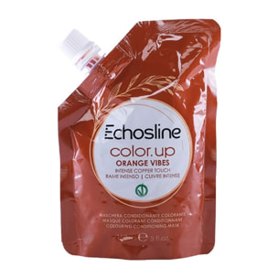 ECHOSLINE Color Up Mascarilla Acondicionadora Coloración Cobre Intensa Vegana 150ml