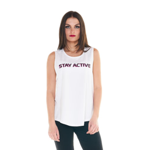 Camiseta de tirantes mujer energía