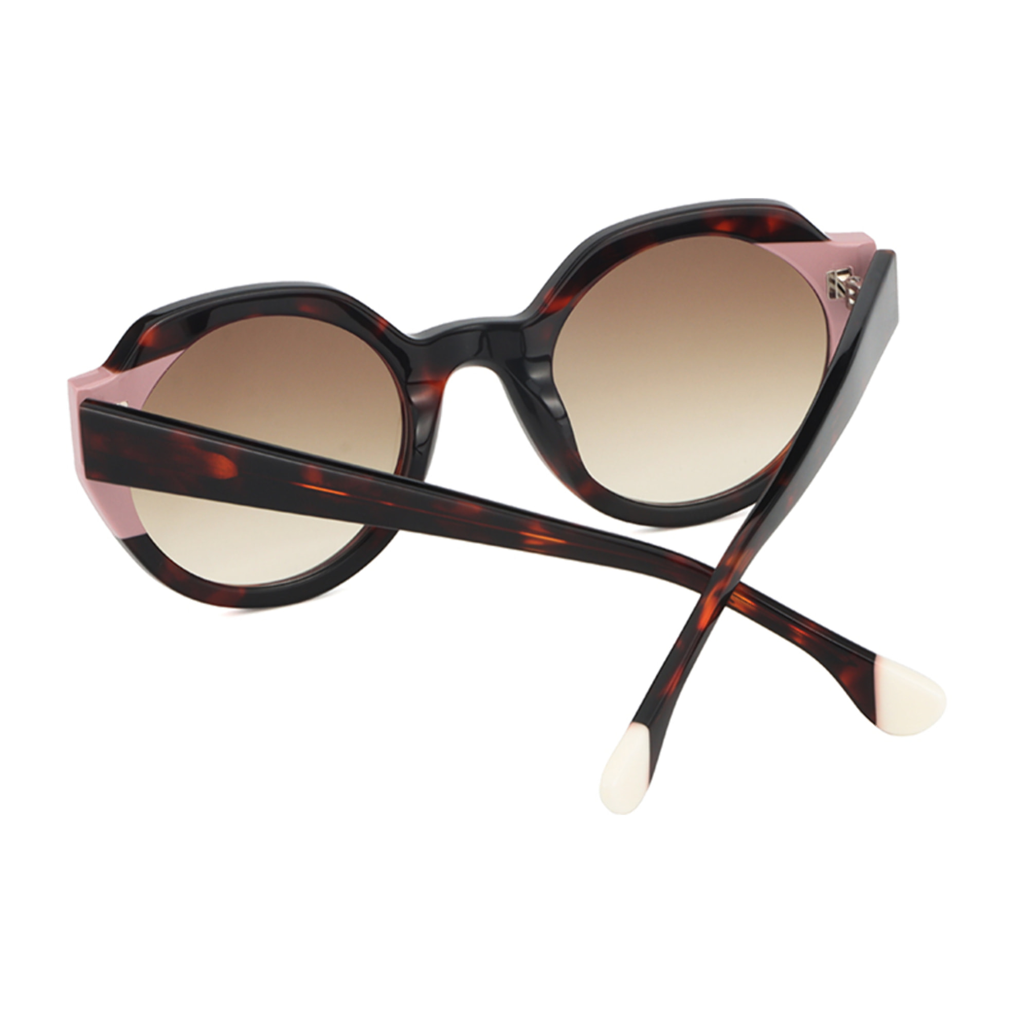 Gafas de sol OCEAN SIMGAPUR - Rosa transparente / Gris